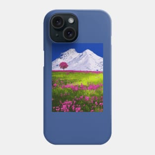 Mountain Floral - Landscape Phone Case