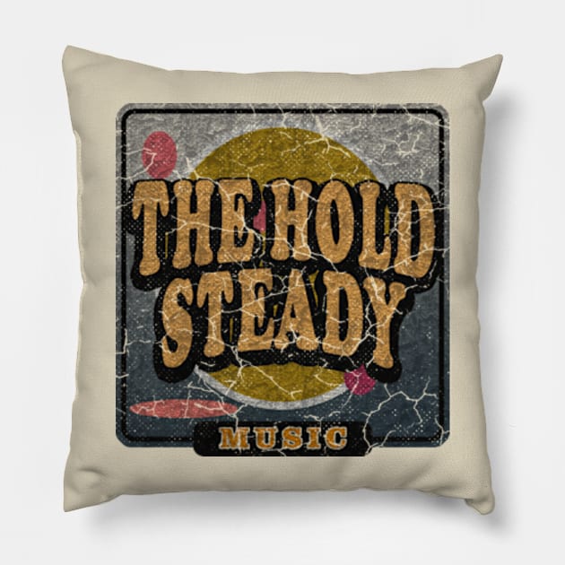 The Hold Steady design for YOU Pillow by Rohimydesignsoncolor