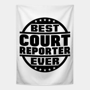 Best Court Reporter Ever Tapestry