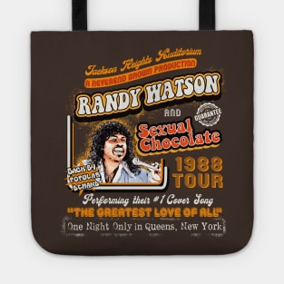 Randy Watson Sexual Chocolate Concert Poster Tote