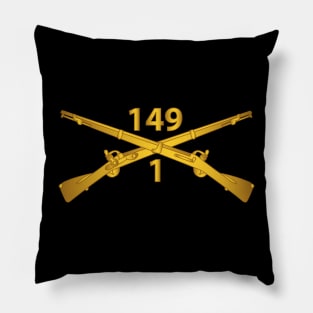 1st Batttalion, 149th Infantry Regiment - Branch wo Txt X 300 Pillow