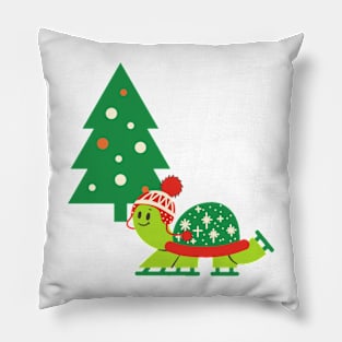 Christmas Turtle Pillow