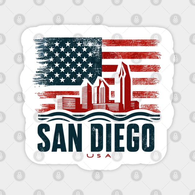 San Diego Magnet by Vehicles-Art