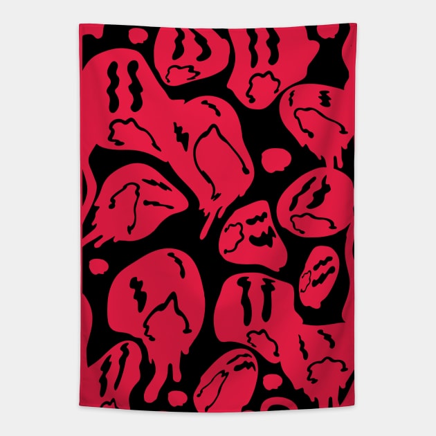 SMILE OR SLIME Tapestry by DOJO STYLE