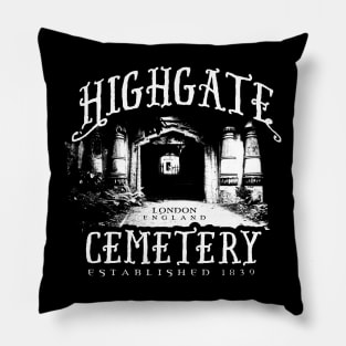 Highgate Cemetery Pillow