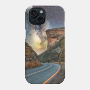 Winding Road in the mountains Phone Case