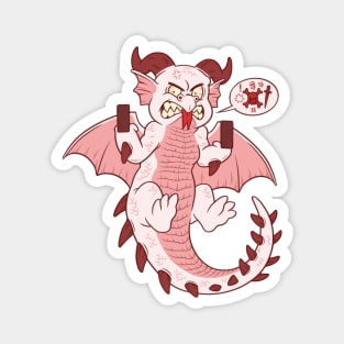 Mad, Mad Dragon Magnet