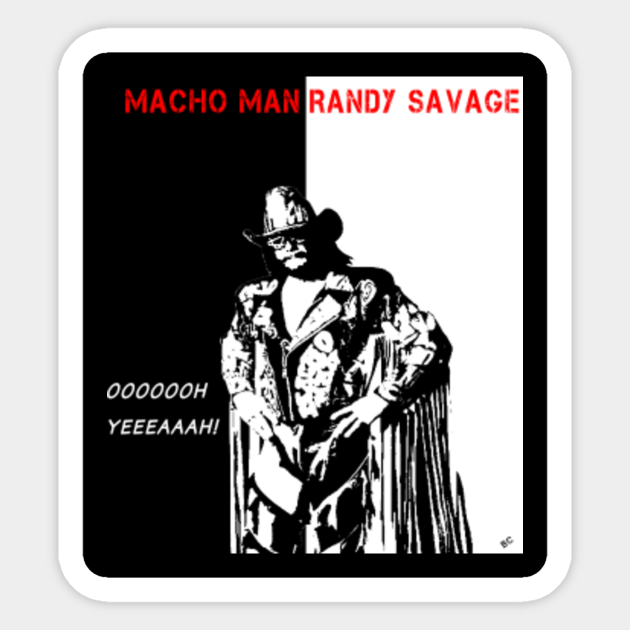 Macho Man Randy Savage - Macho Man Randy Savage - Sticker