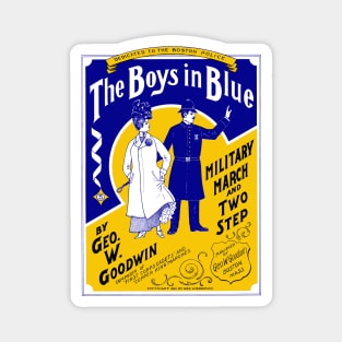 1901 The Boys in Blue Magnet