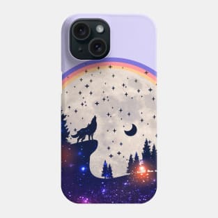 Moon Wolf Phone Case