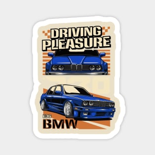 BMW E30 Driving Pleasure Magnet