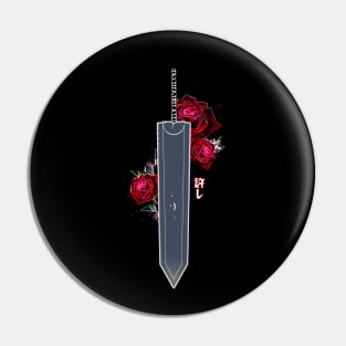 Cool Great Sword "Forgiveness" Pin