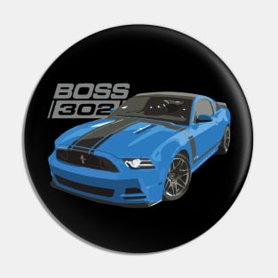 Grabber Blue Boss 302 Pin