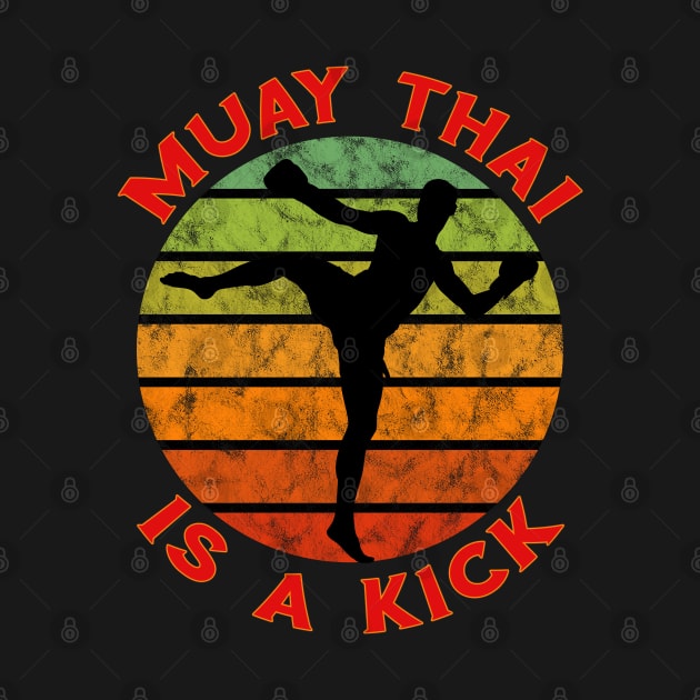 Muay Thai Kickboxing Boxer Thailand by VintCam