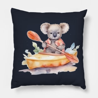 kayaking koala Pillow