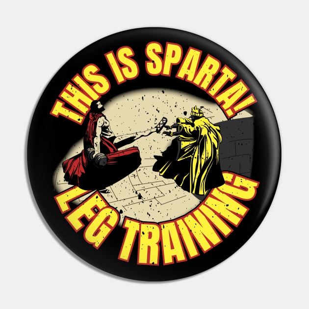 SPARTA LEG TRAINING Pin by gastaocared