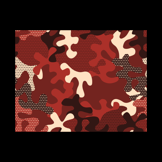 camouflage moro red by YEBYEMYETOZEN
