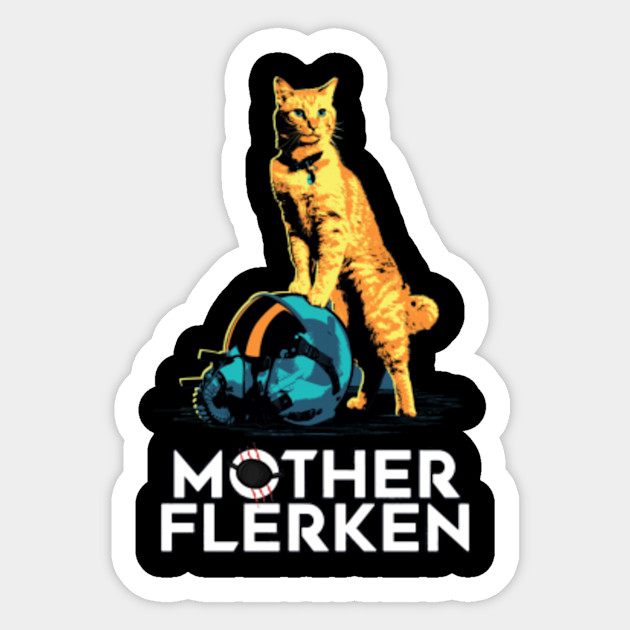 Captain Marvel Goose The Cat Mother Flerken Captain Marvel Sticker Teepublic