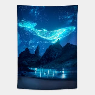 Cosmic Whale Tapestry