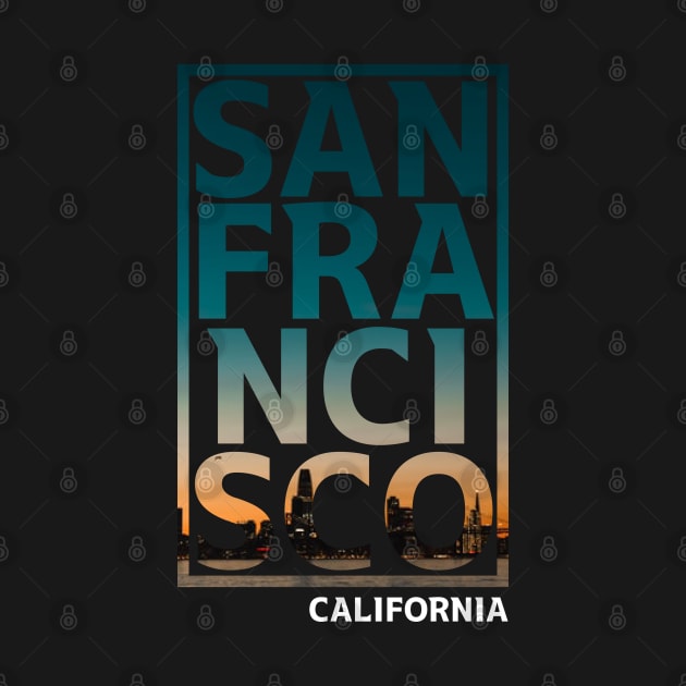 San Francisco Typography by Tee Tow Argh 