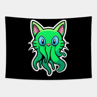 Cthulhu Kitty Tapestry