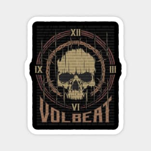 Volbeat Vintage Skull Magnet