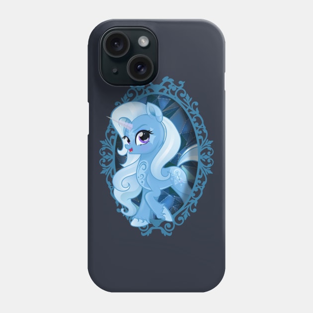 My Little Pony Trixie Lulamoon Mirror Frame Phone Case by SketchedCrow