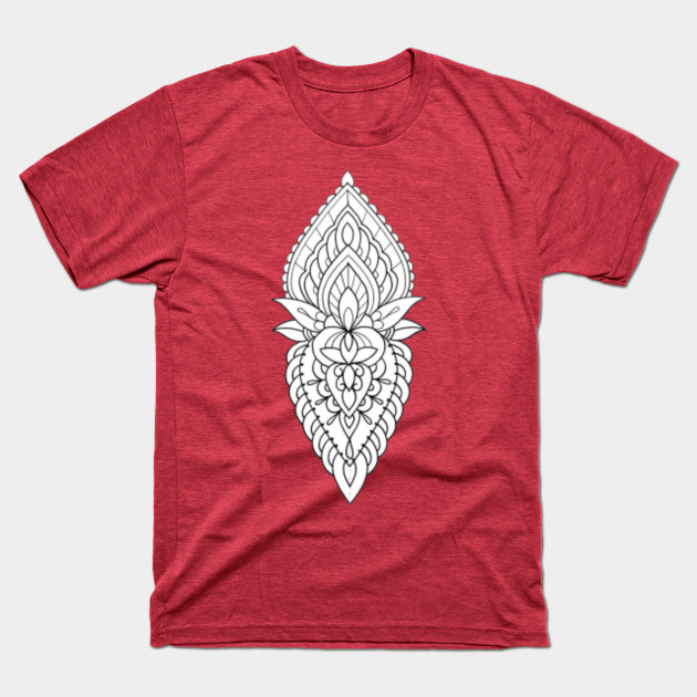 Disover Lotus Mandala - Mandala - T-Shirt