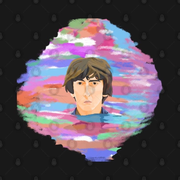 George Harrison in water (The Beatles) by Arniisk