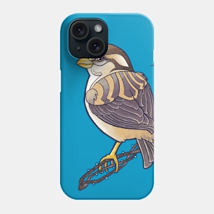 Mandala Sparrow Phone Case