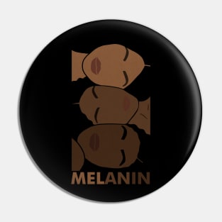 Melanin Shades, African Women, Brown Skin Girl Pin