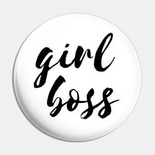 Girl boss quote Pin