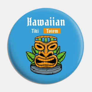 Hawaiian | Tiki Totem Pin