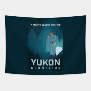 Yukon Cornelius - man of action Tapestry