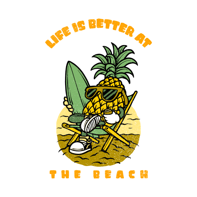 Life Is Better At The Beach by MONMON-75