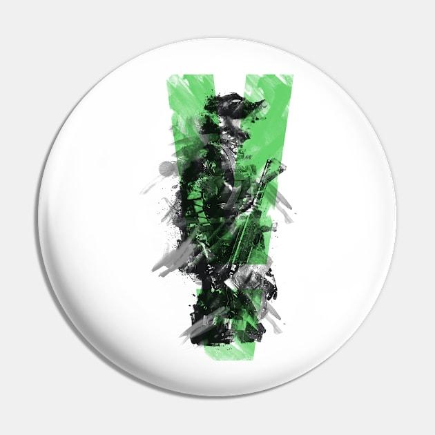 MGS5 (Green) Pin by Joe Hickson