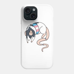 Transgender Pride Rat Phone Case