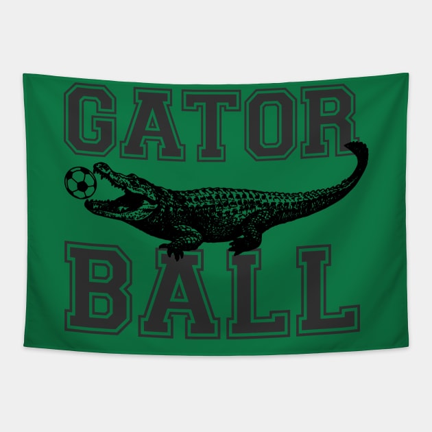 Gatorball Sport Tapestry by HighBrowDesigns