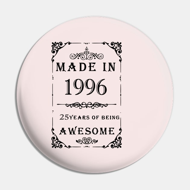 made in 1996 legend Pin by LARFADASTRO