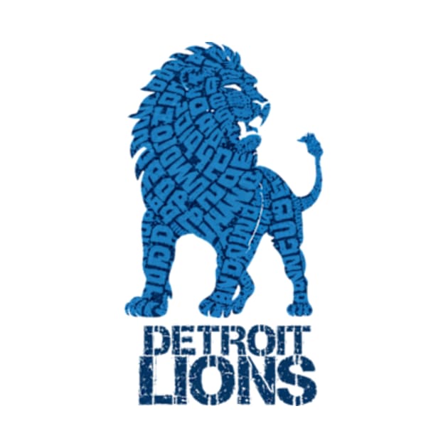 Detroit Lions by TshirtMA