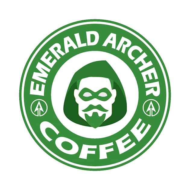 Emerald Archer Coffee by VaultOfPersonalityComics