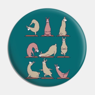 Llama Yoga Pin