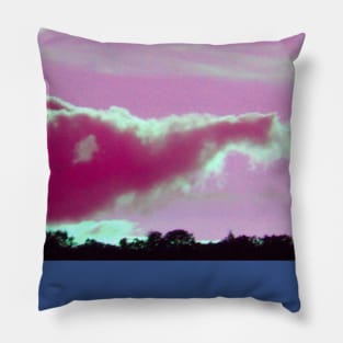 Pink Elephant Cloud-Available As Art Prints-Mugs,Cases,Duvets,T Shirts,Stickers,etc Pillow