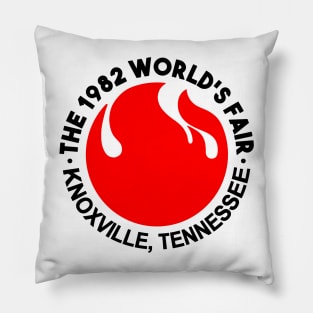 '82 World's Fair Logo - 4 Pillow