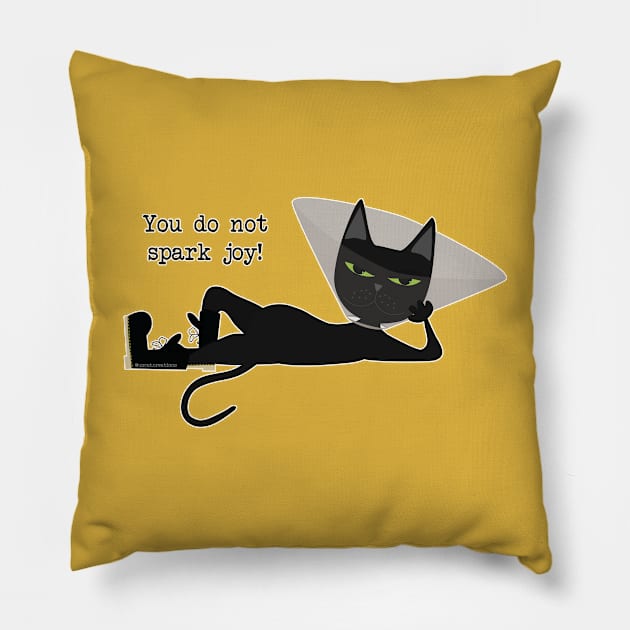 you do not spark joy Pillow by uncutcreations