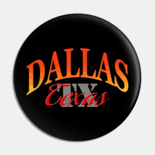 City Pride: Dallas, Texas Pin