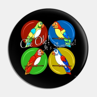 Enchanted Tiki Birds Pin