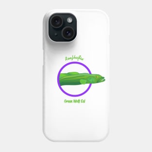 Green Wolf Eel Phone Case