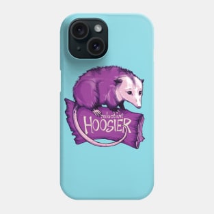 Reluctant Hoosier (purple) Phone Case