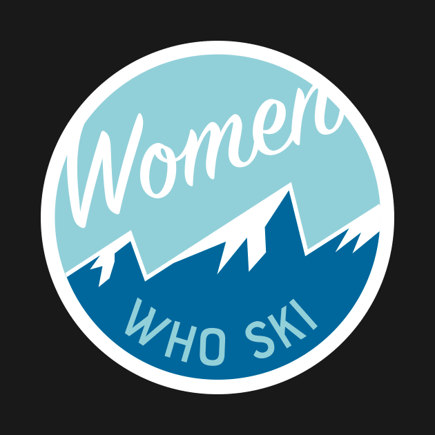 Women Who Ski Logo Gear by jwsparkes